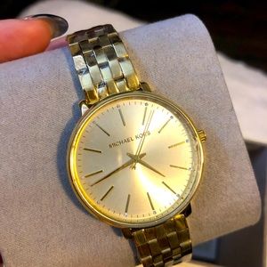 NWT Michael Kors Gold-Tone watch. Retails $200.